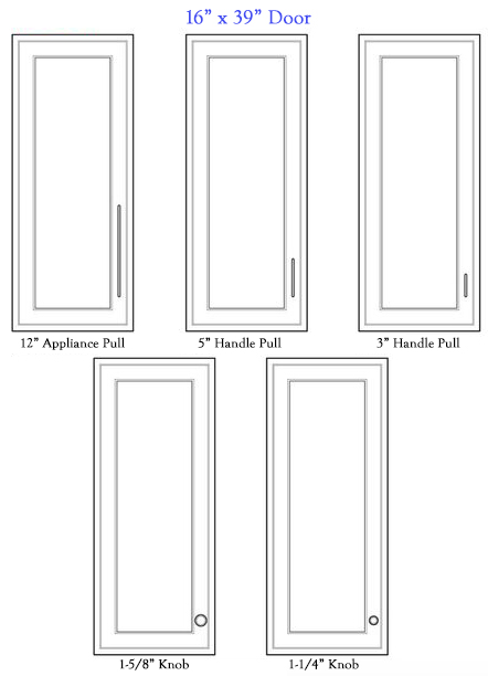 What Size Knob Or Pull Should I Get, Best Size For Kitchen Cabinet Handles